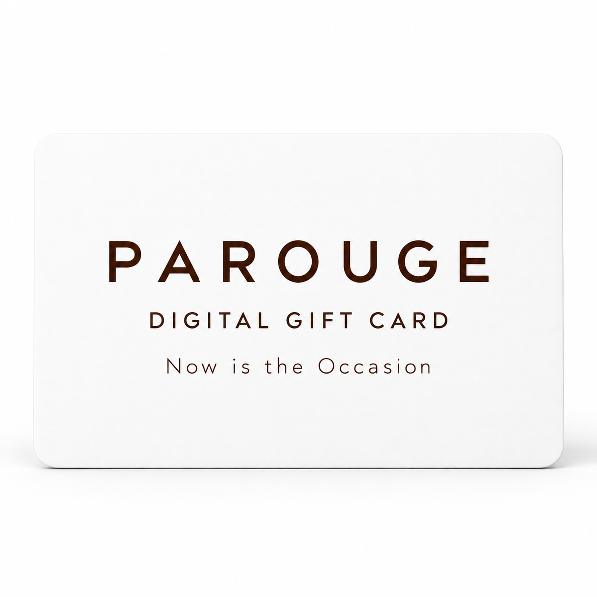 Digital Gift Card